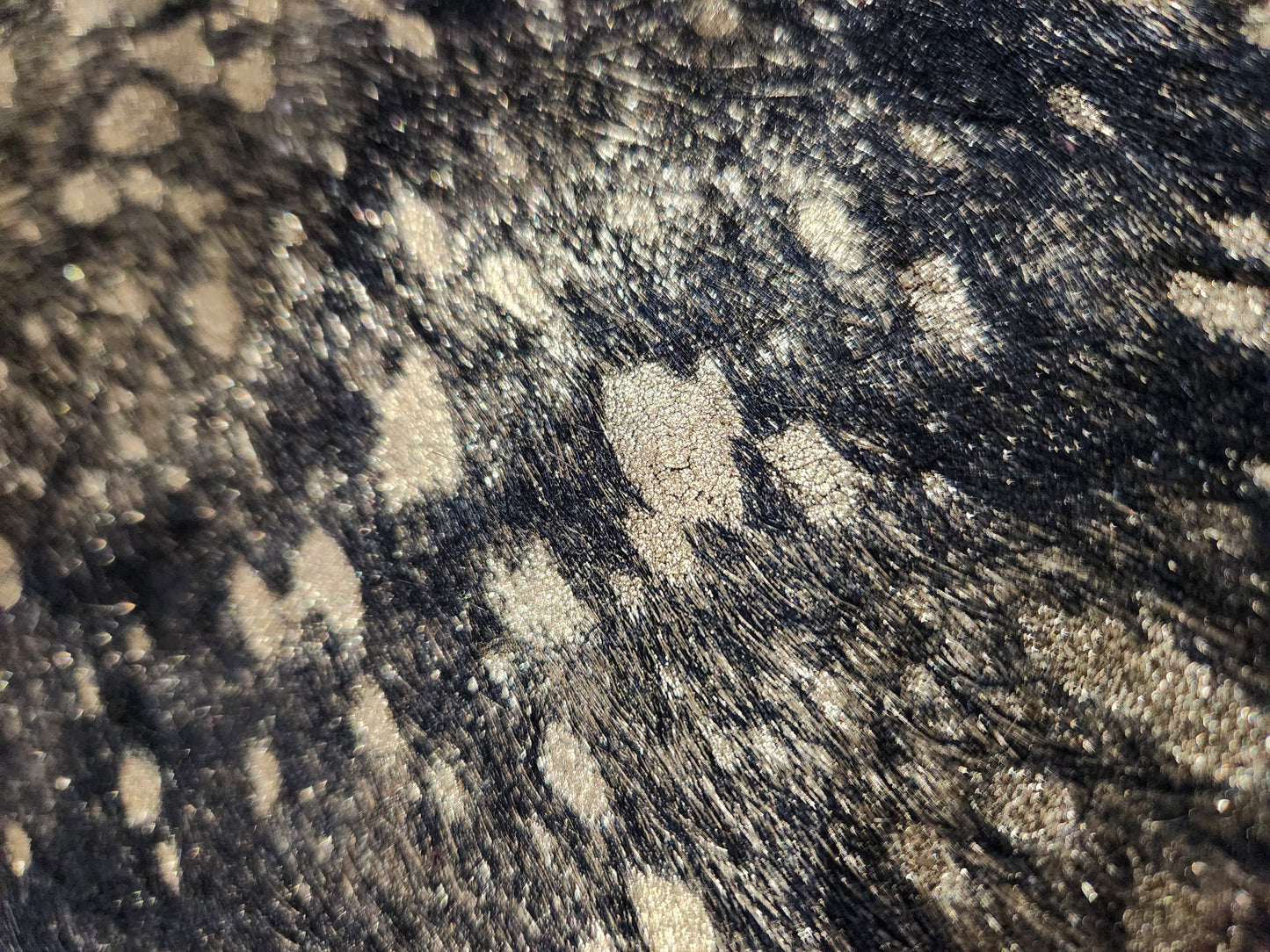 Tapis en peau de vache 7'5'' X 5'10'' (R#91)