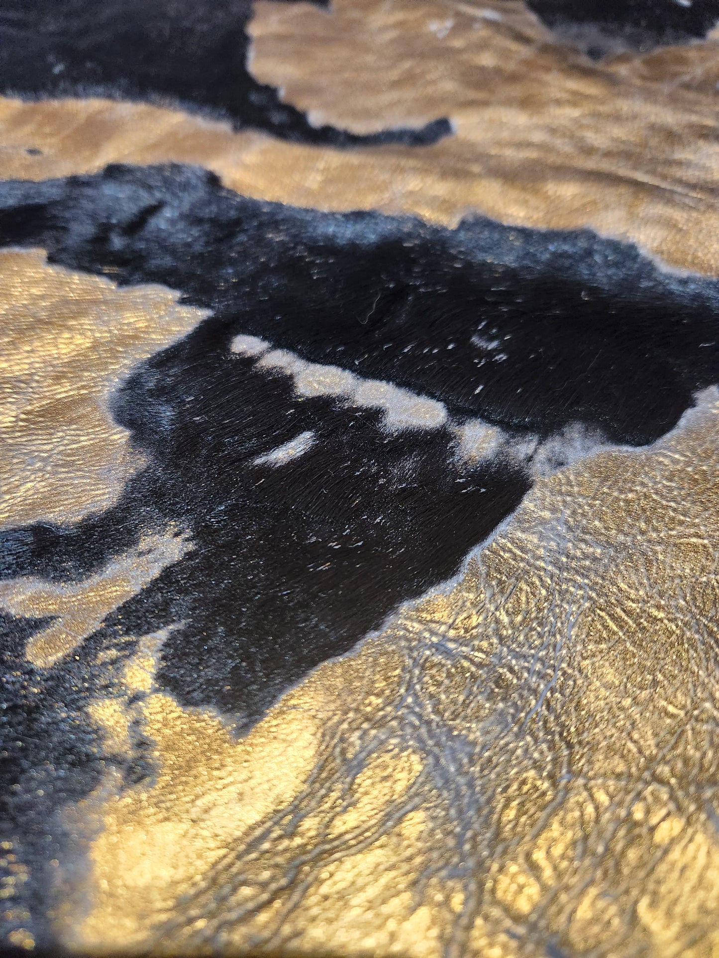 Calfskin rug 44" x 36" (V#40)