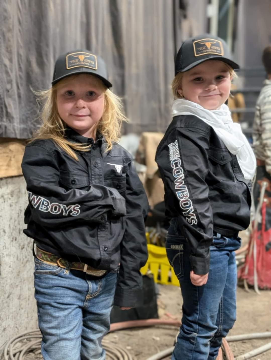 Shack Story Button Down Shirt | Black | Kid's size