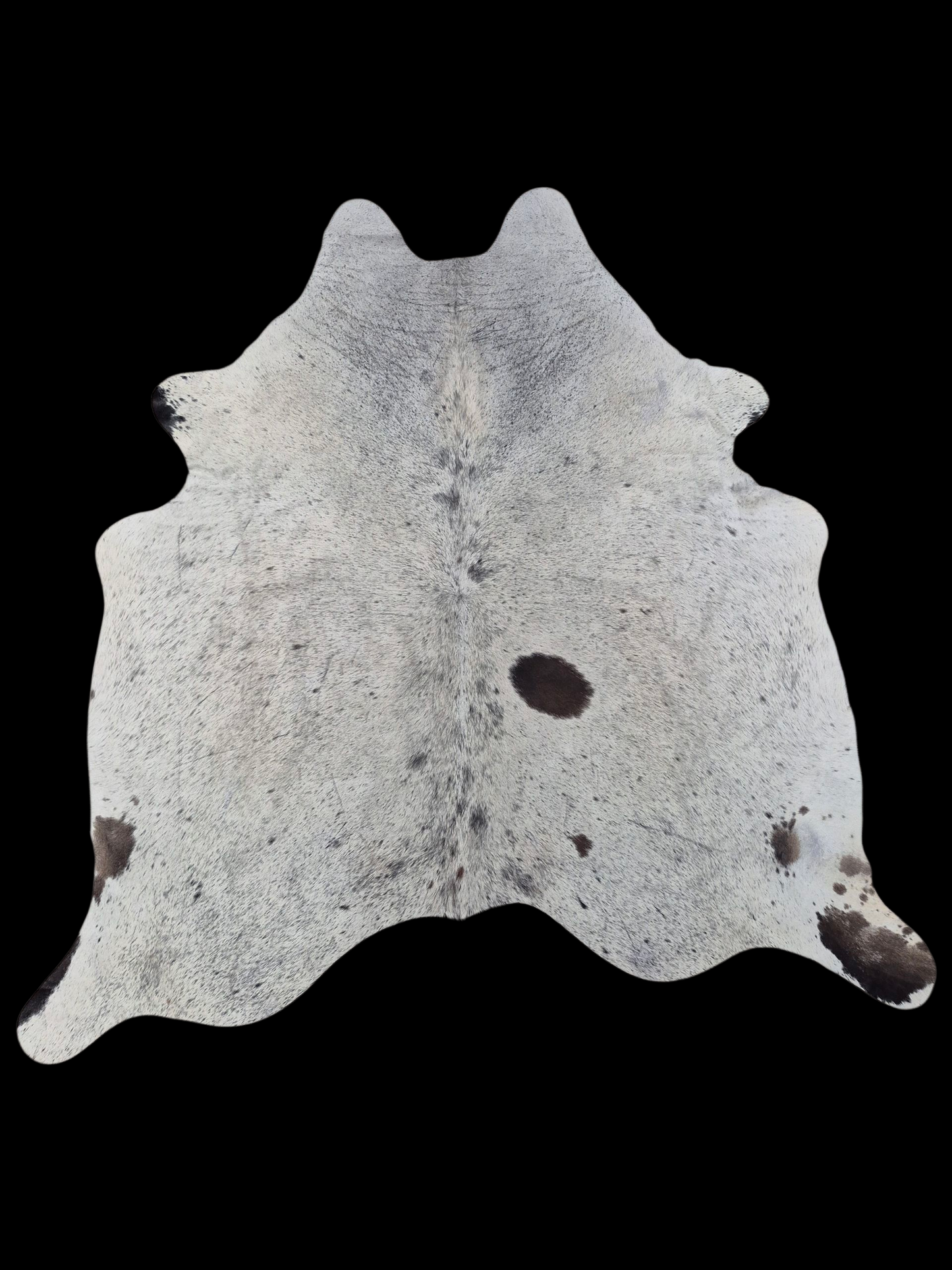 Cowhide rug 6'8 x 6' (R#112)