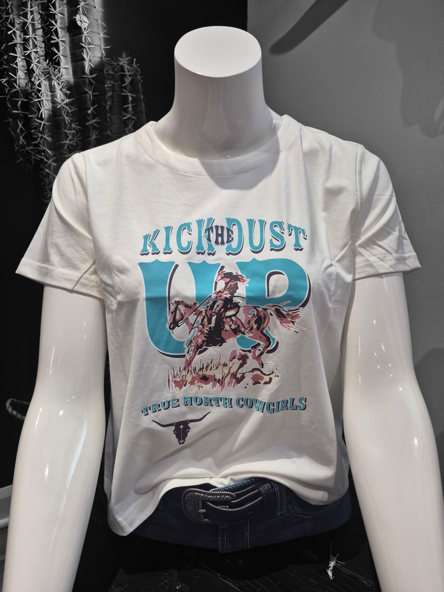 Kick The Dust | Cropped T-Shirt | Women