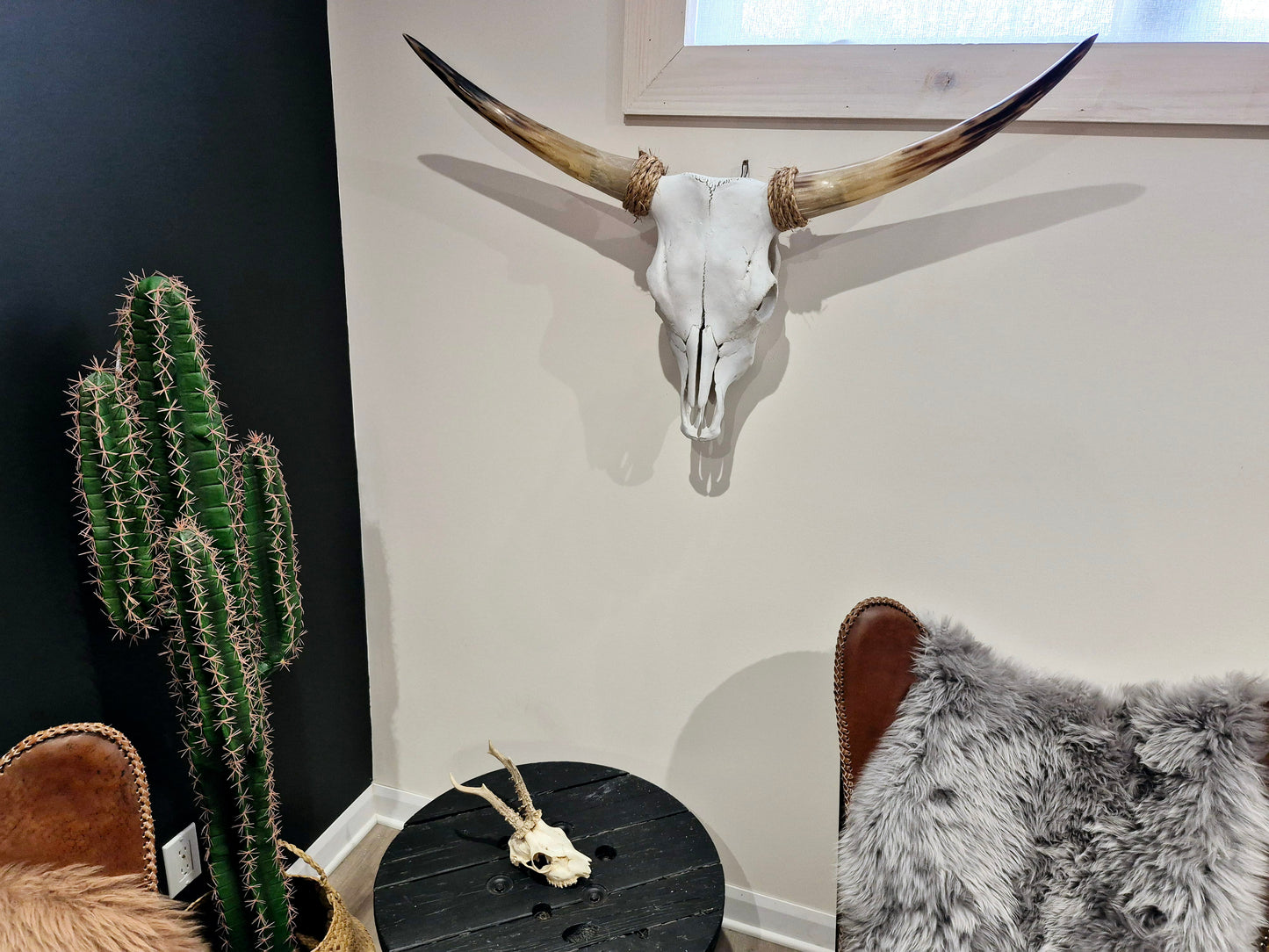 Cow Skull Texas Longhorn (3'2") A#92