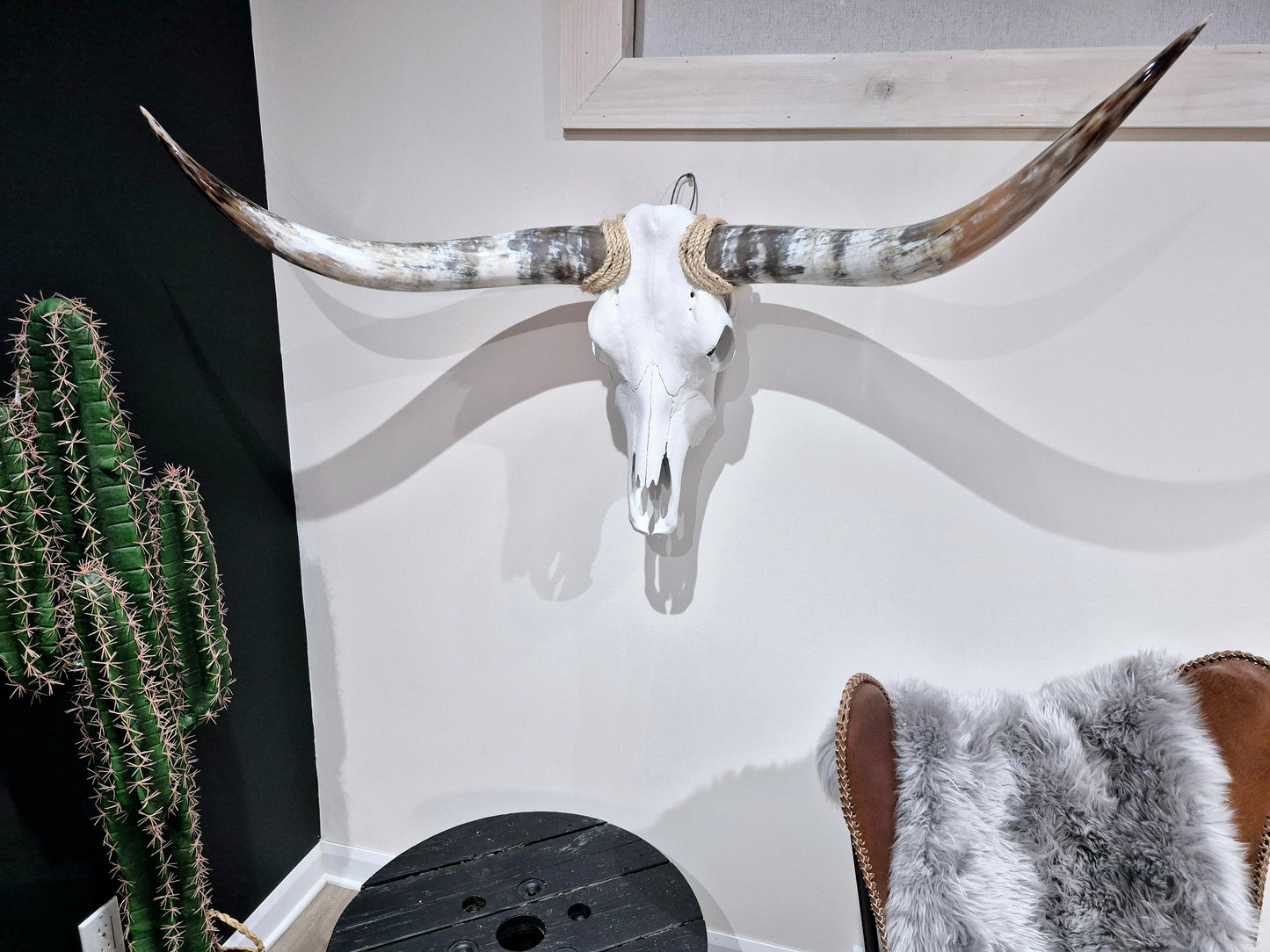 Cow Skull Texas Longhorn (4') A#85