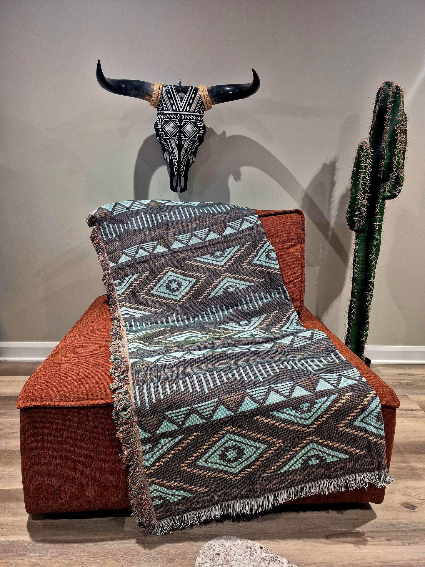 Southwestern cotton throw #1