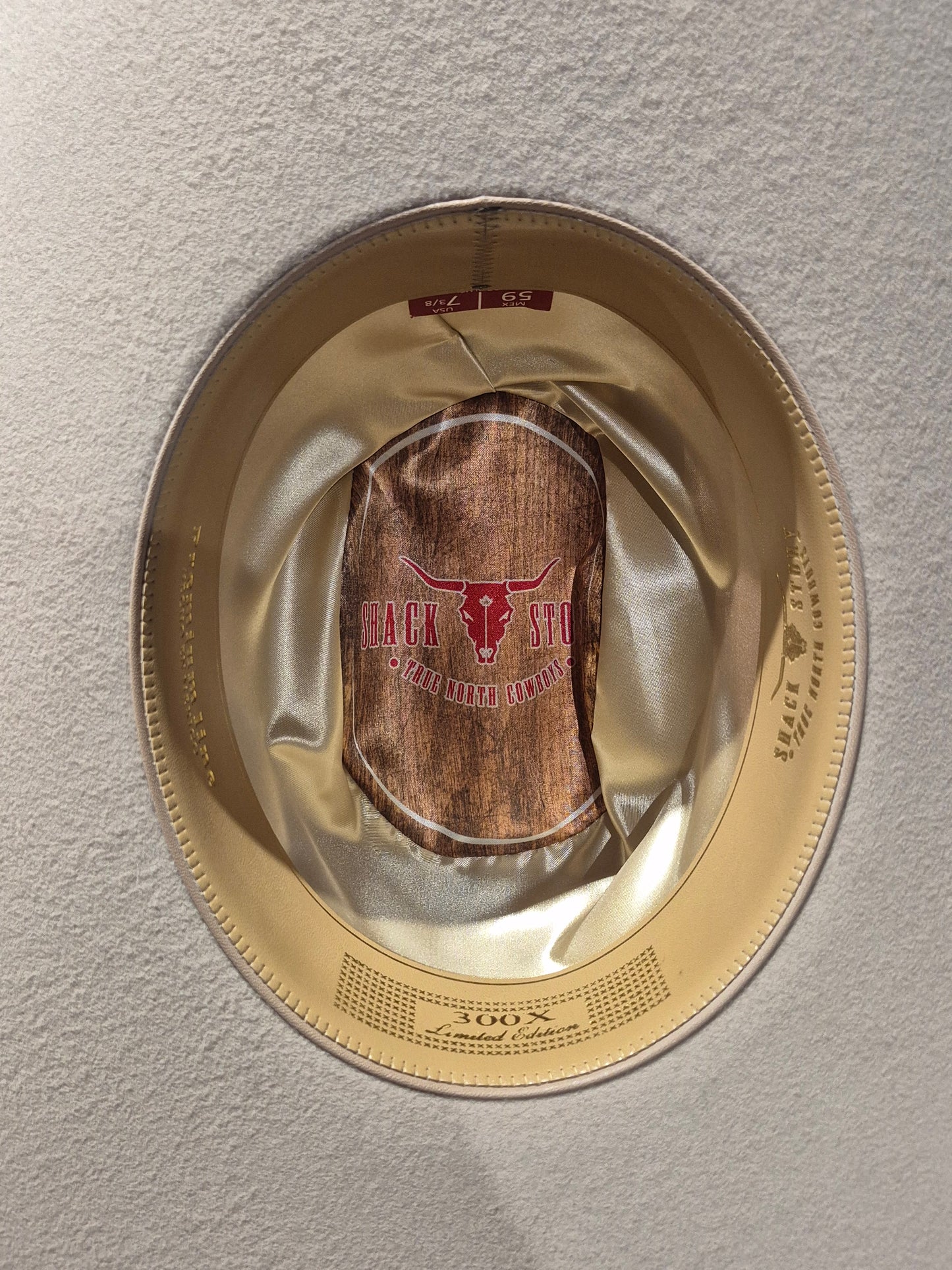 Chapeau De Cowboy En laine | Crème