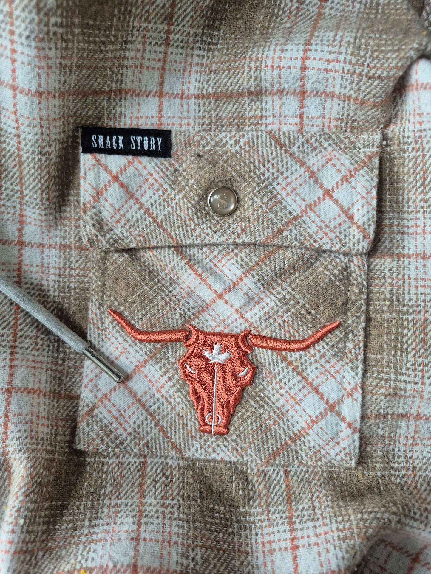 The Backcountry Plaid| Beige/Brown | Flannel Shirt