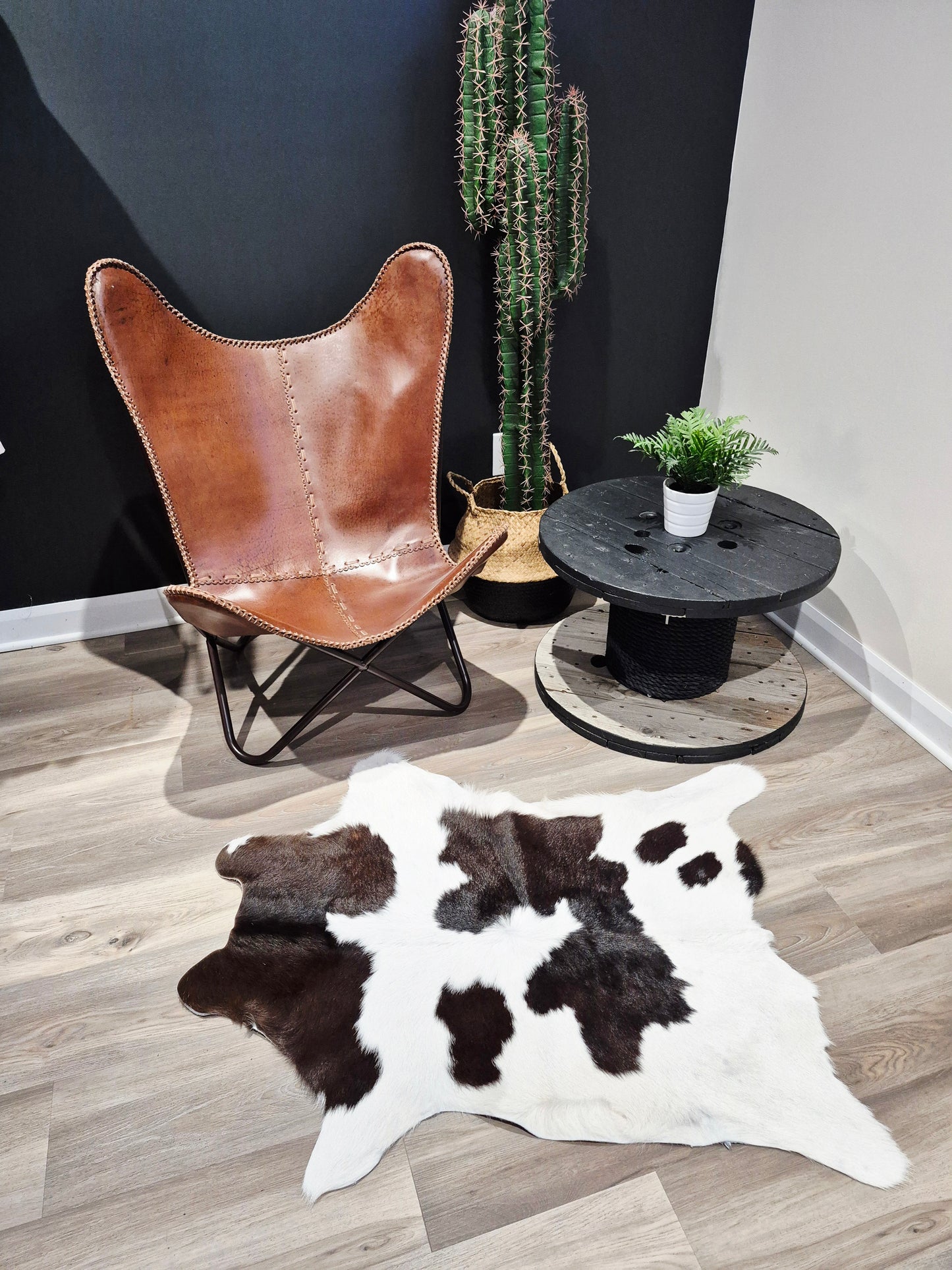 Calfskin rug 41" x 30" (V#56)