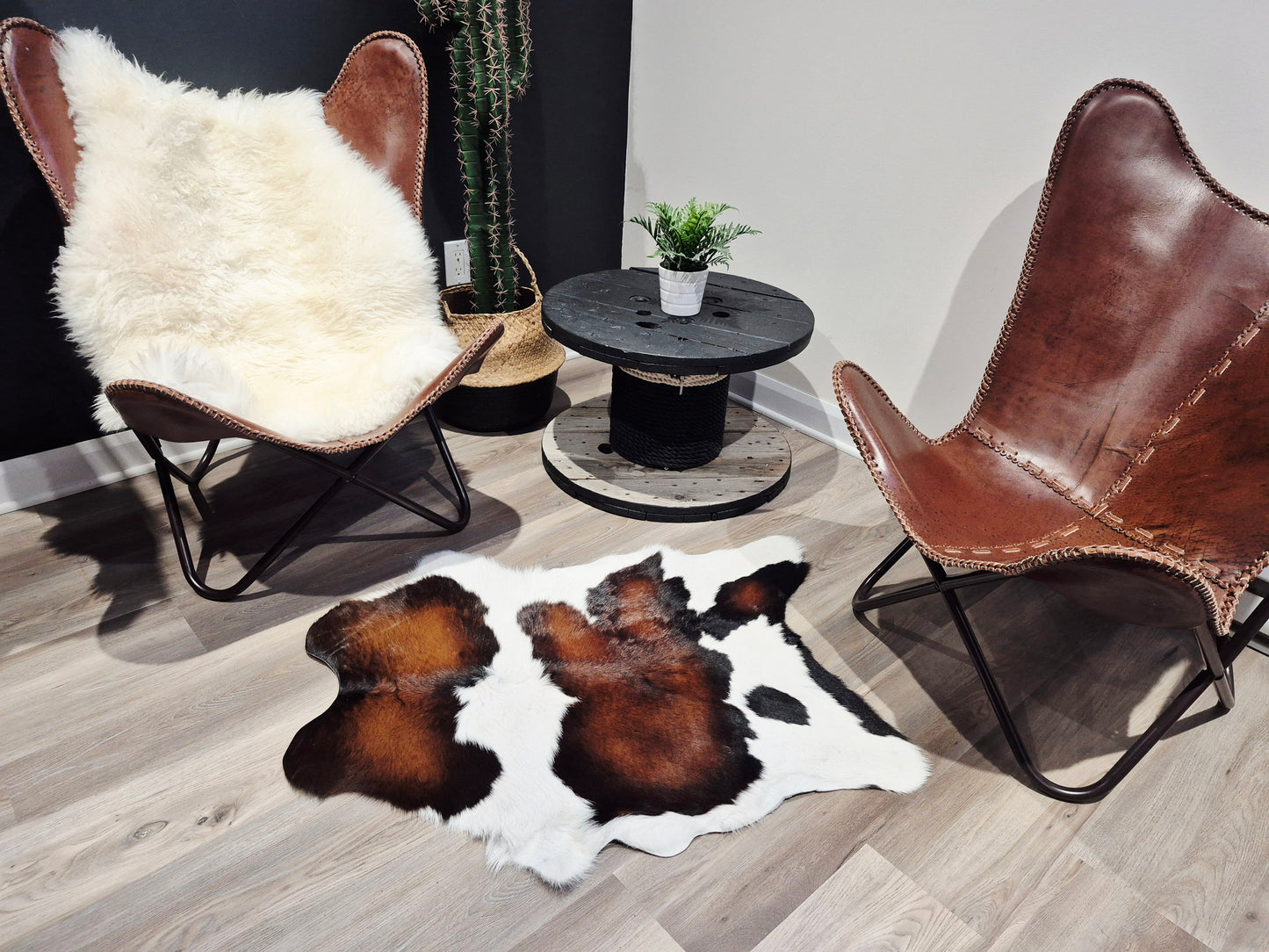 Tapis en peau de veau 41" x 40" (V#32)