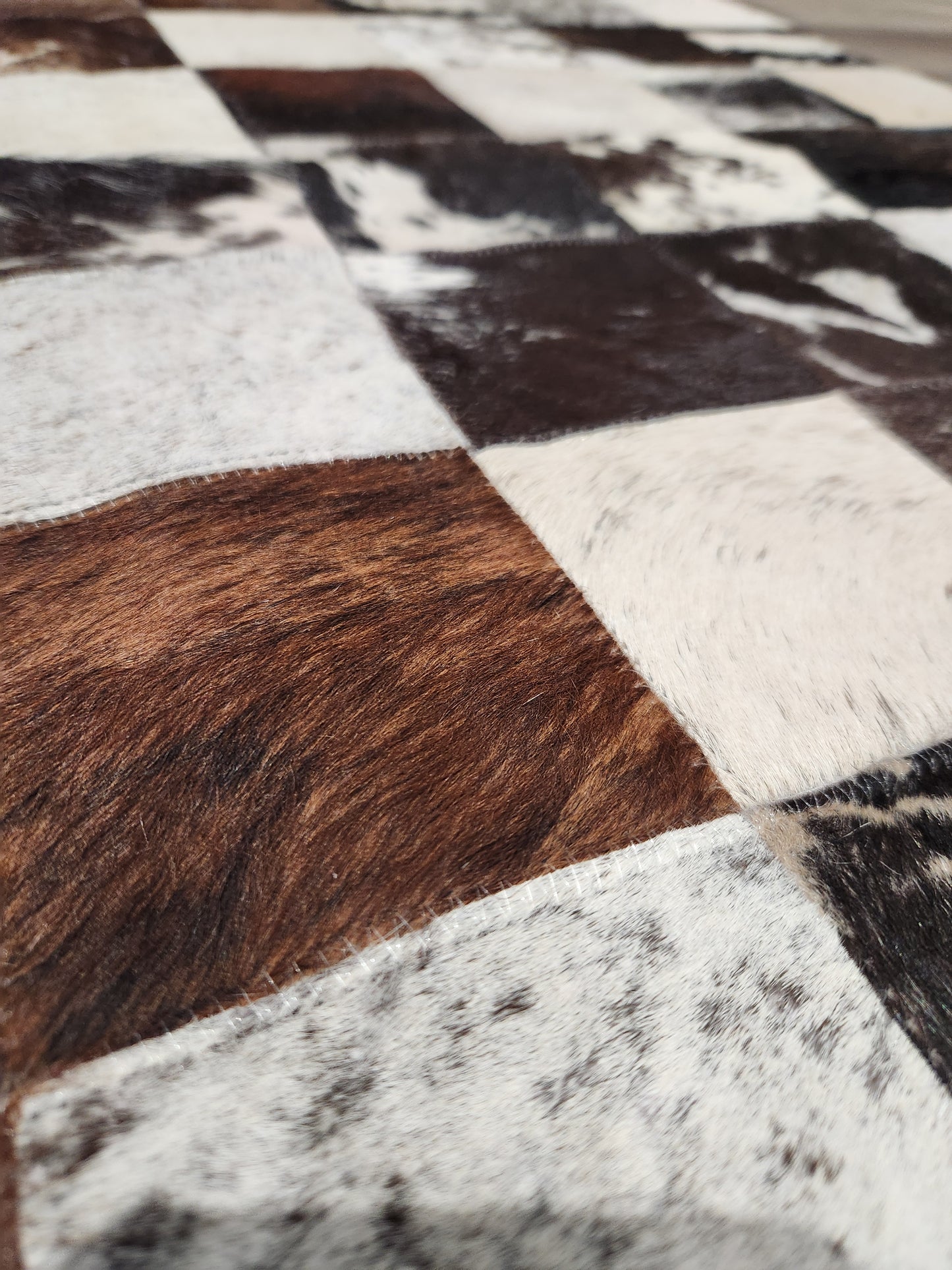 Cowhide rug  4'10' x 3'3" (P#4)