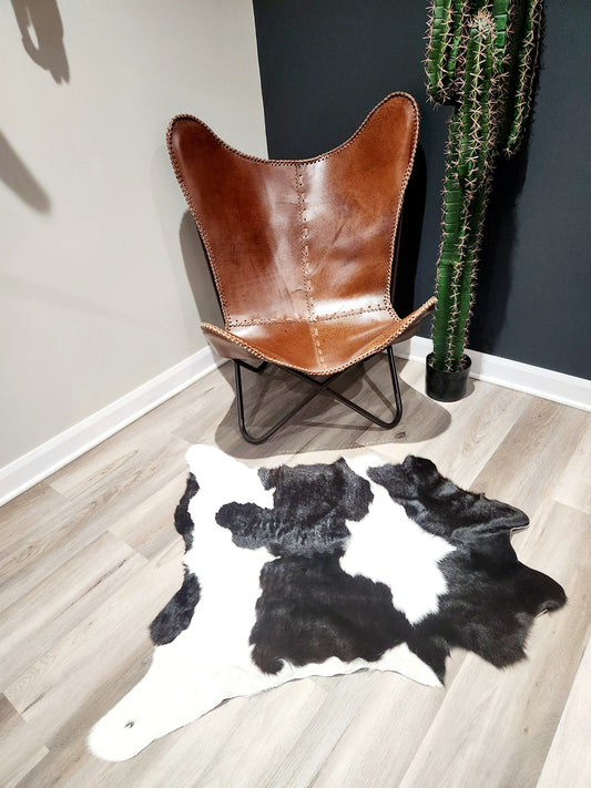 Calfskin rug  41" x 35" (V#44)