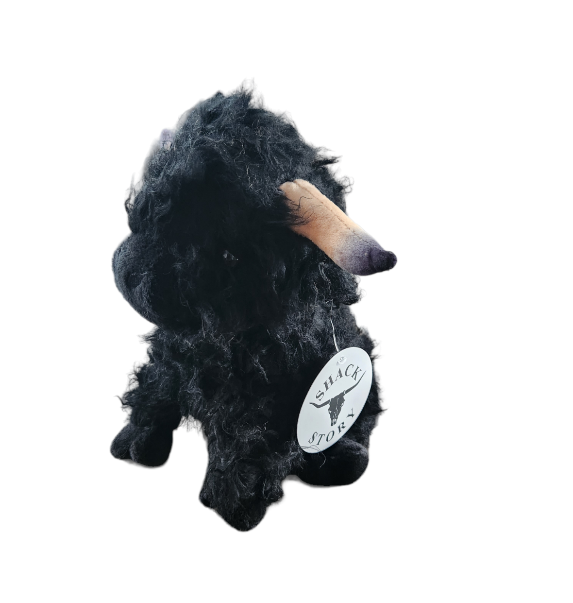 Highland cow plush black