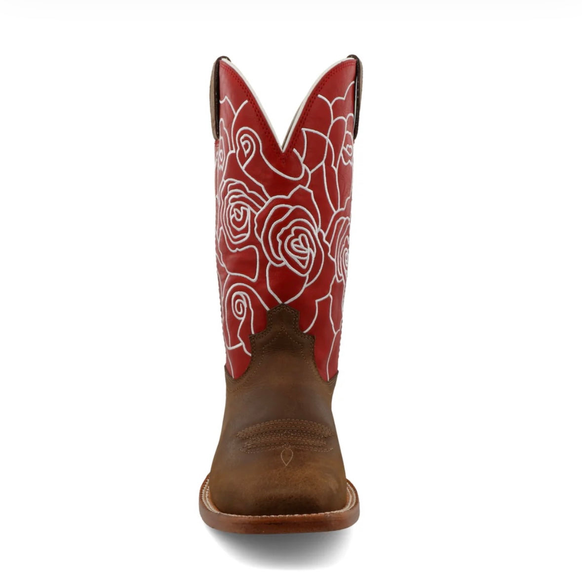 Twisted X boots women [Ginger & roses red]