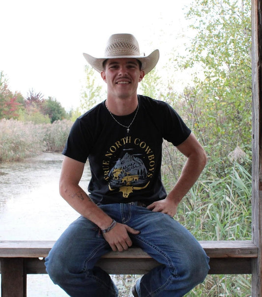 Yellow Circle | T-Shirt noir | Homme | 