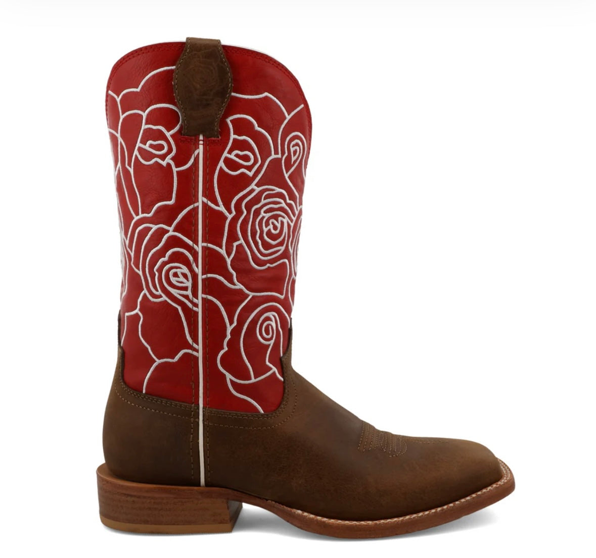 Twisted X boots women [Ginger & roses red]