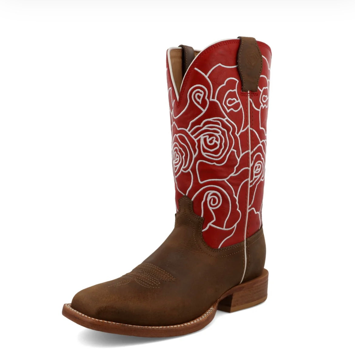 Twisted X boots women [Ginger & roses red]