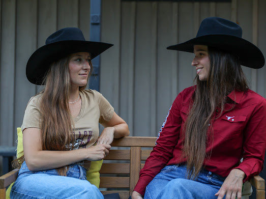 Barrel Cowgirl | Tshirt Brun | Femme