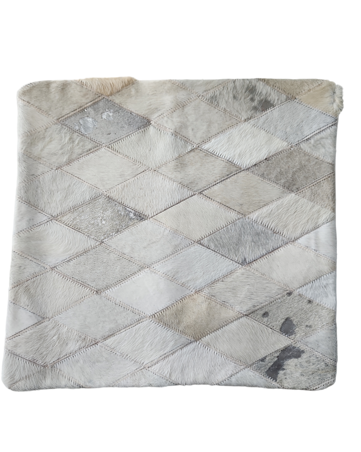 Cowhide pillow cover 15x15