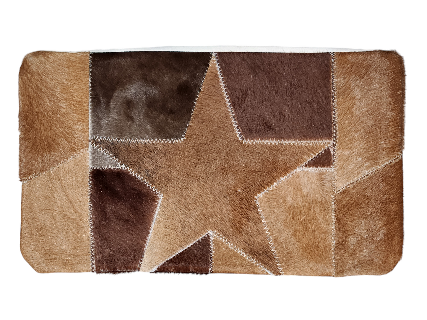 Cowhide pillow cover 18x11