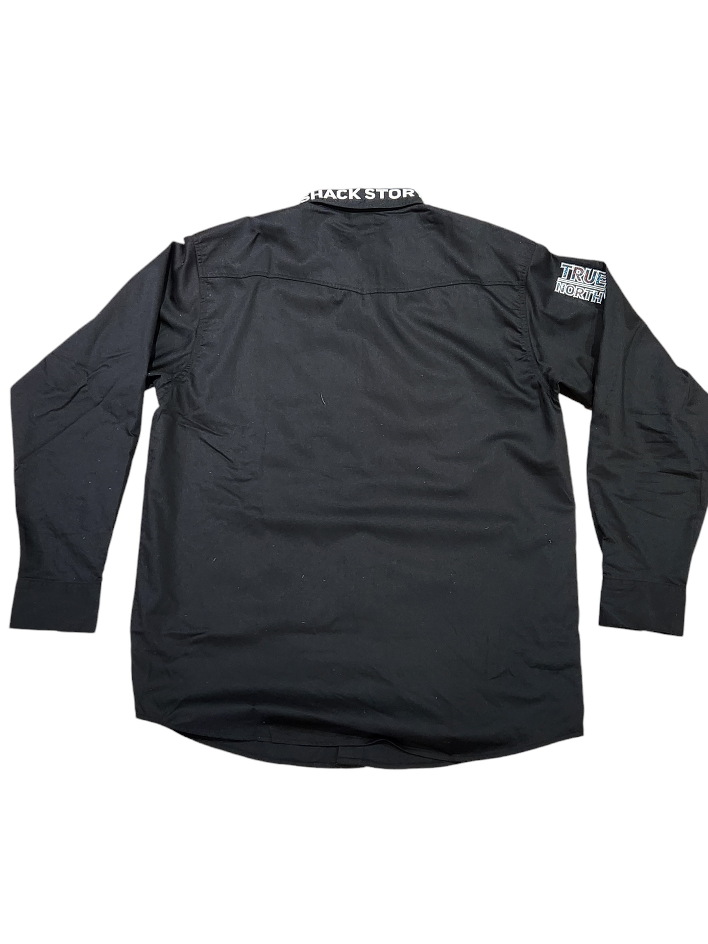 Shack Story Button Down Shirt | Black |