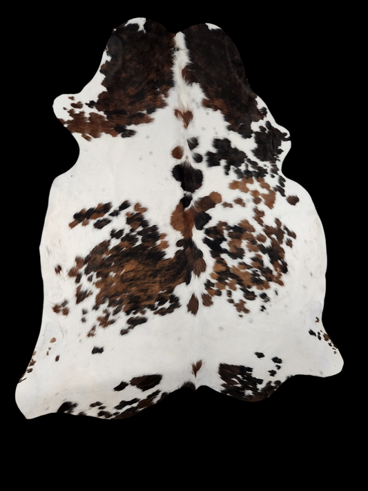 Cowhide rug 6'7" x 5'9" (R#95)