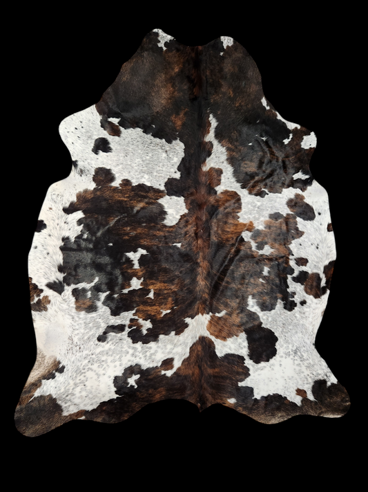 Cowhide rug 6'8" x 5'10" (R#1)