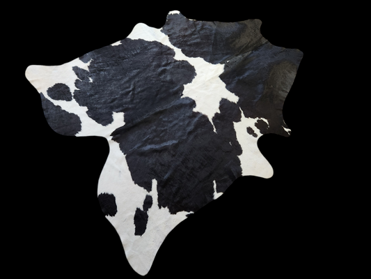 Cowhide rug 7'2" x 6'1"  (R#57)