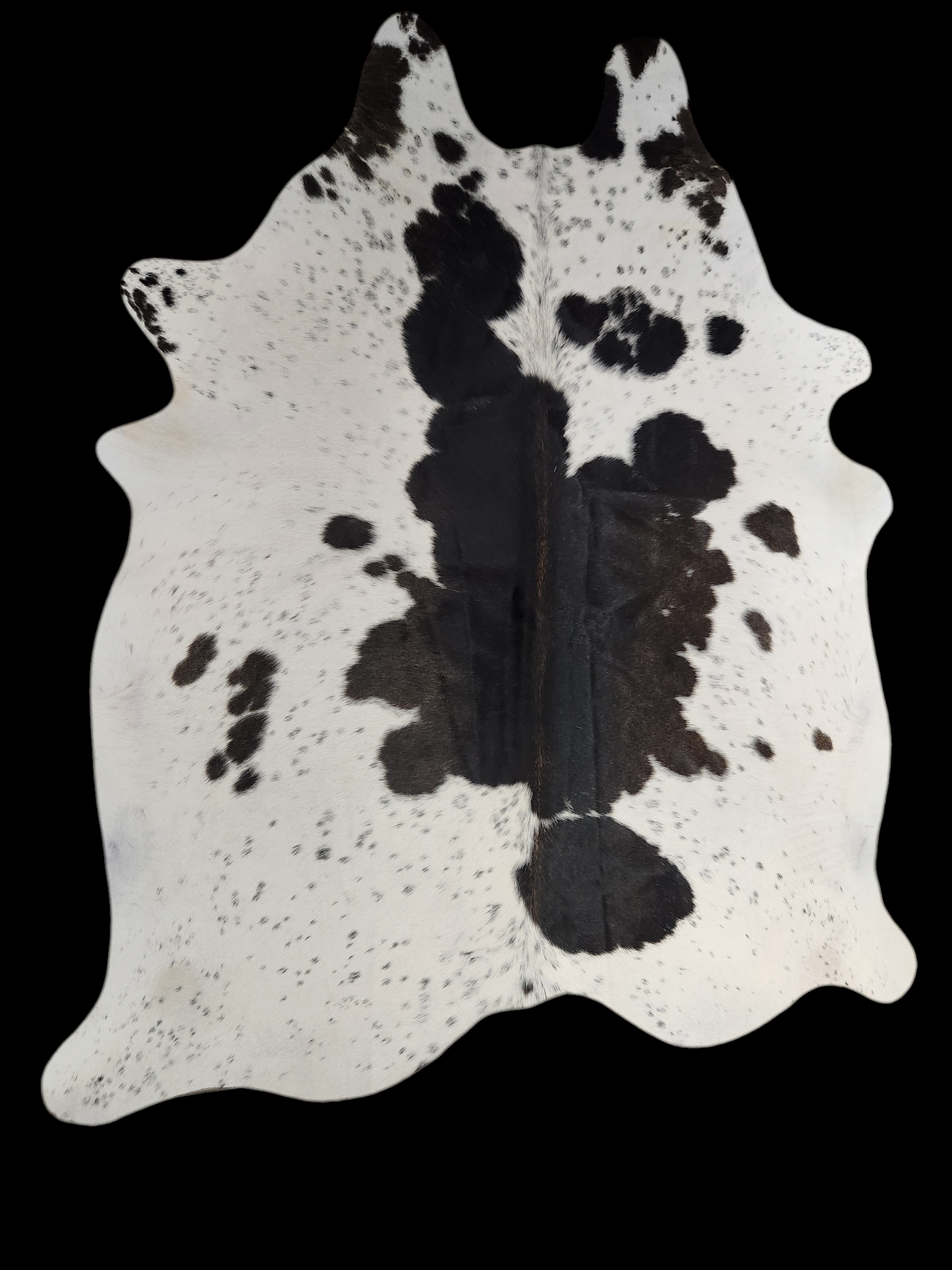 Cowhide rug 6'7" x 5'6"  (R#65)