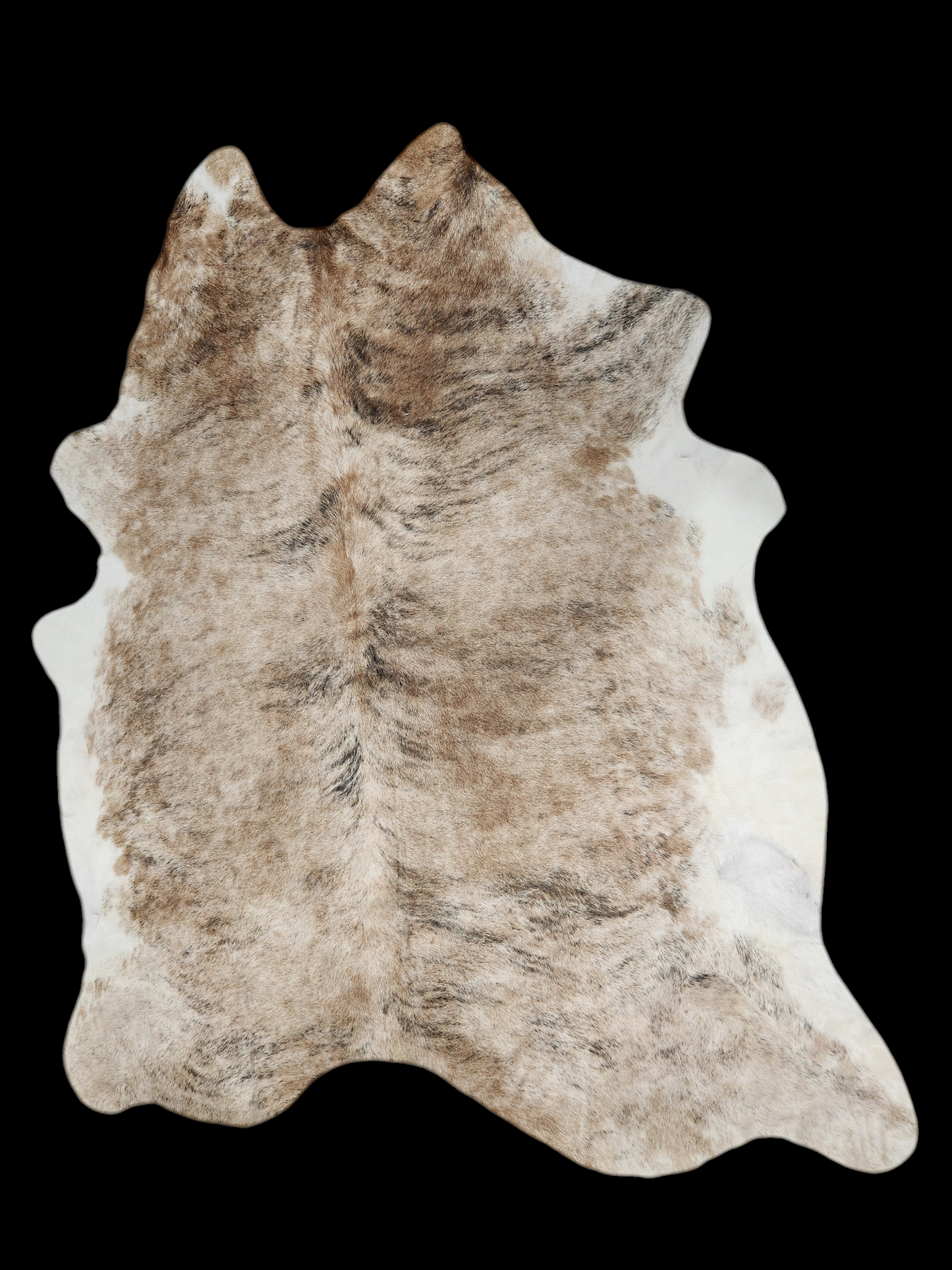 Cowhide rug 7'1" x 5'10"  (R#86)