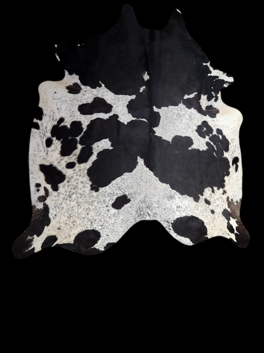 Cowhide rug 7'4" x 6'2" (R#71)