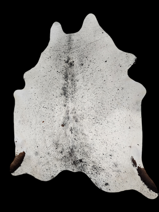 Cowhide rug 7'3" x 6'4" (R#83)