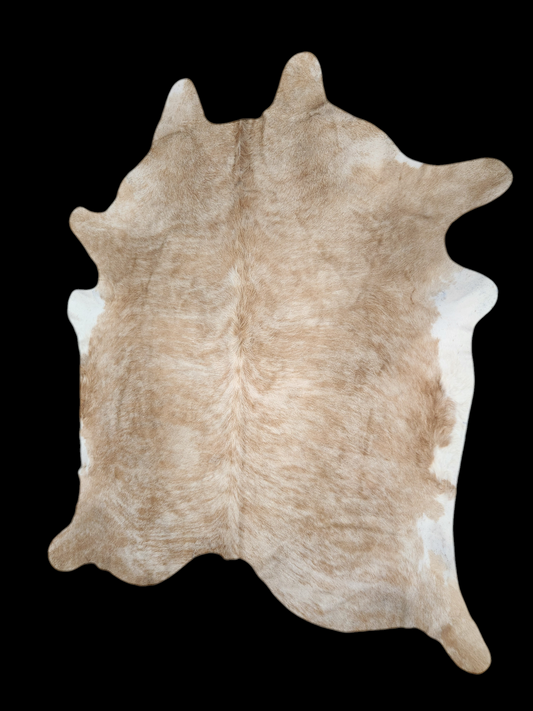 Cowhide rug 7'4" x 6'5"  (R#81)