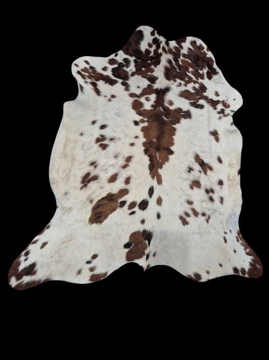 Cowhide rug 6'11" x 6'3" (R#1)