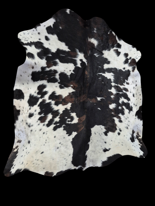 Cowhide rug 6'6" x 5'10" (R#2)