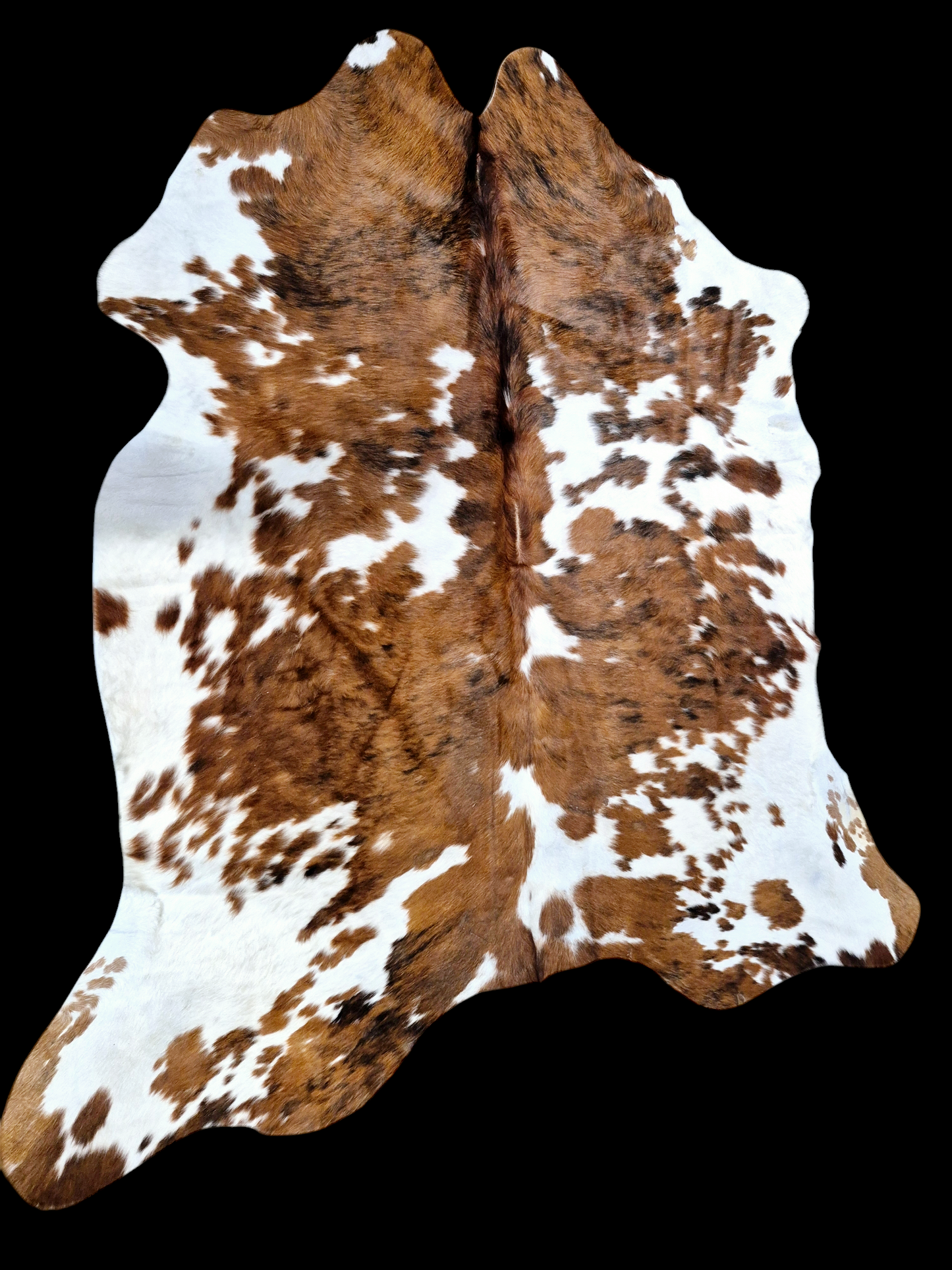 Cowhide rug 5'11" x 6'2" (R#98)