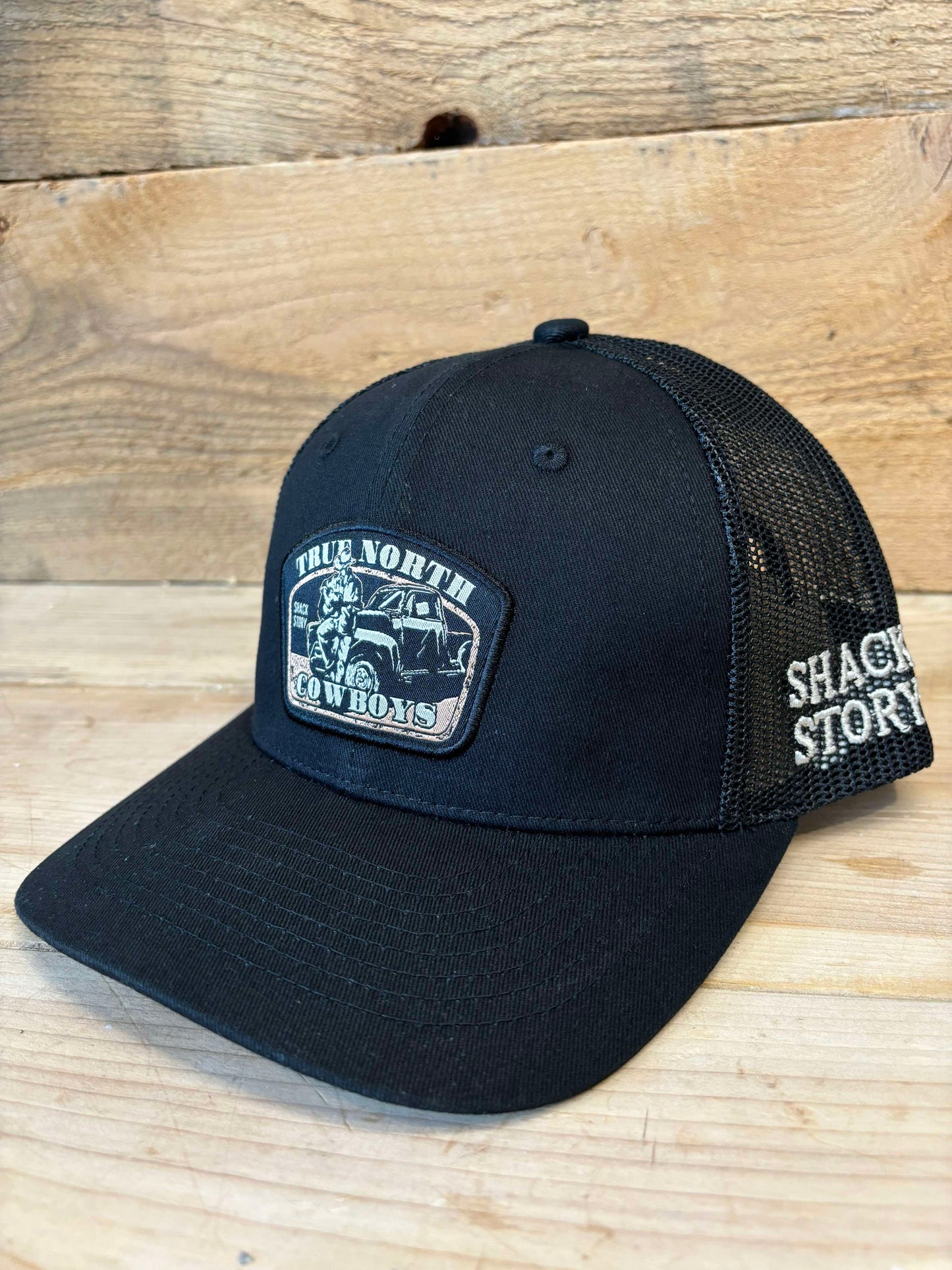 Cap / Cowboy Patch - Black