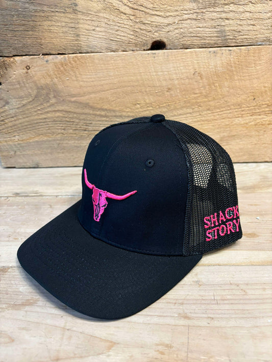 Cap / Classic Pink Shack Story - Black