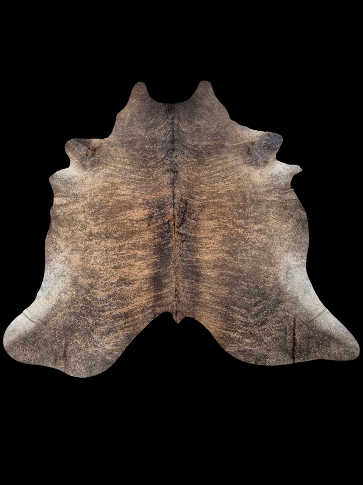 Cowhide rug 7' x 6'4"  (R#85)