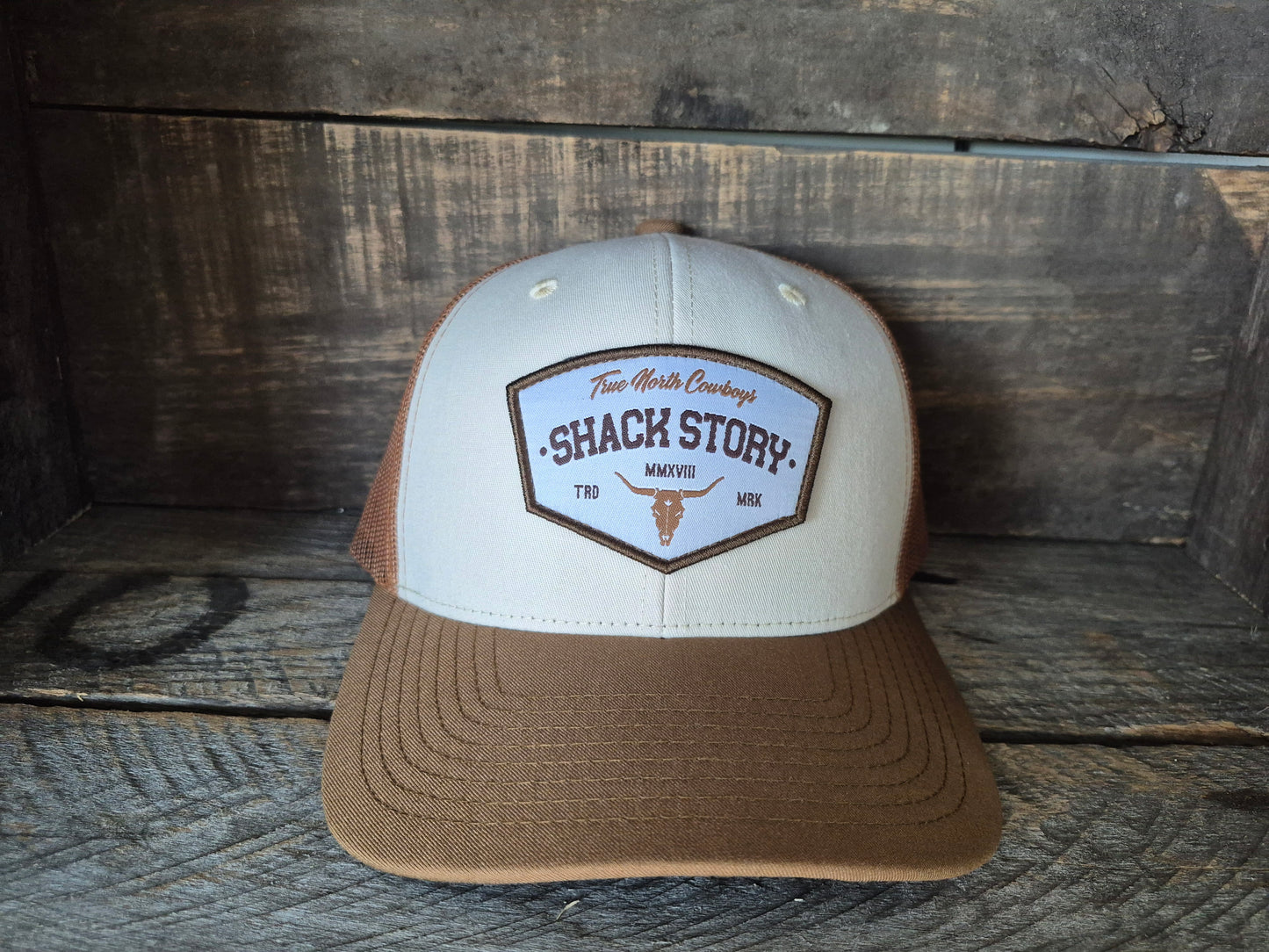 Cap | White Patch | Khaki/Caramel