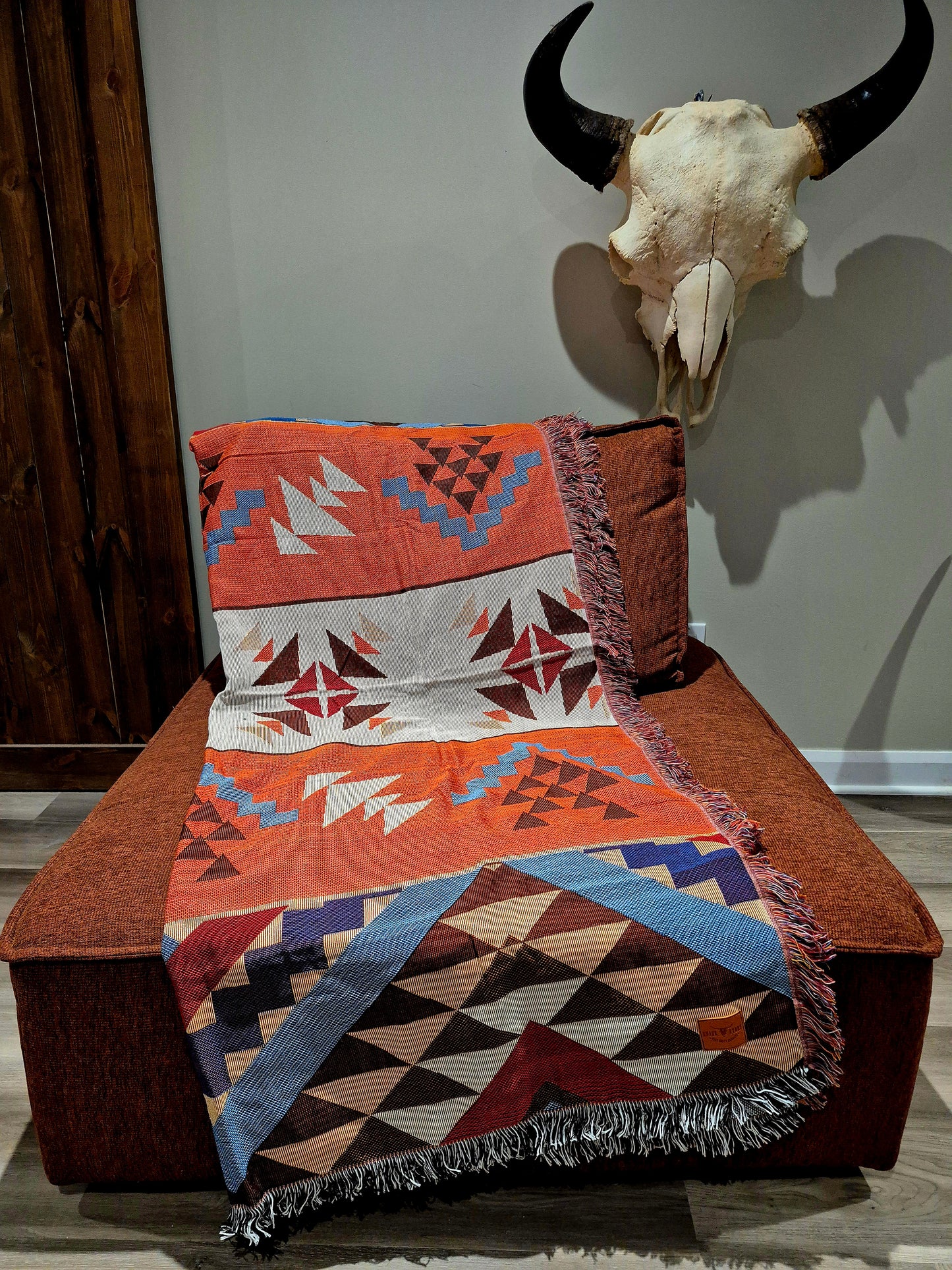 Southwestern cotton throw #14
