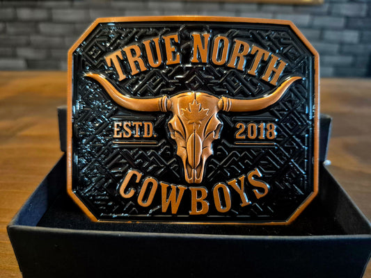Belt Buckle | Black & Copper |
