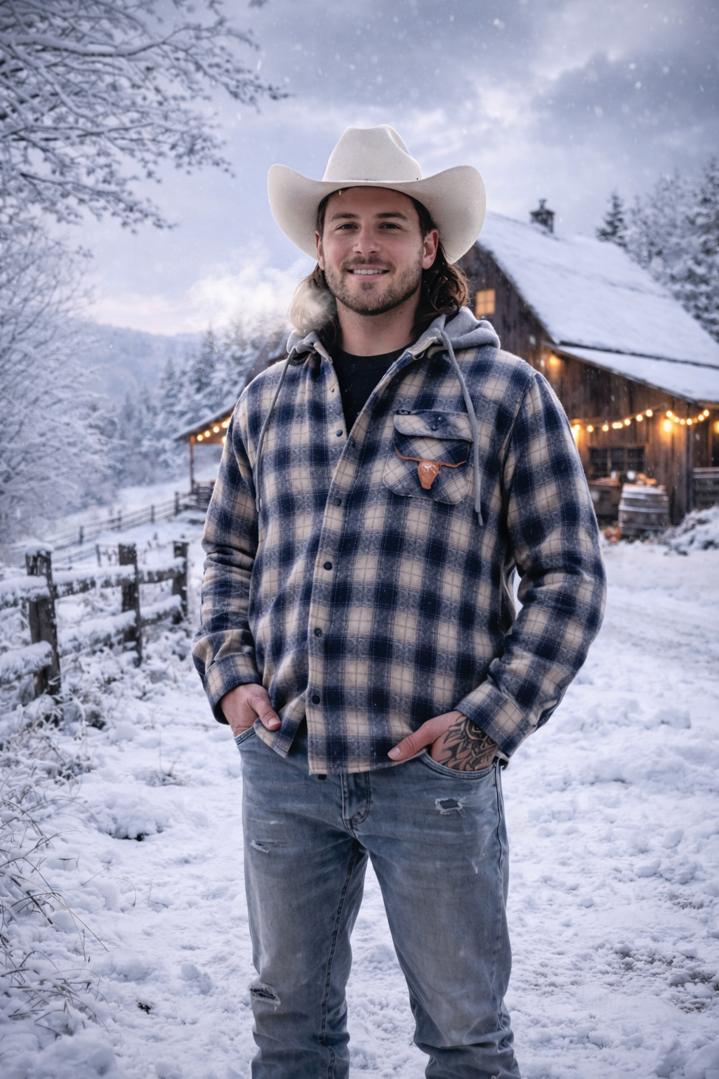 The Backcountry Plaid| Blue | Flannel Shirt – Shack Story