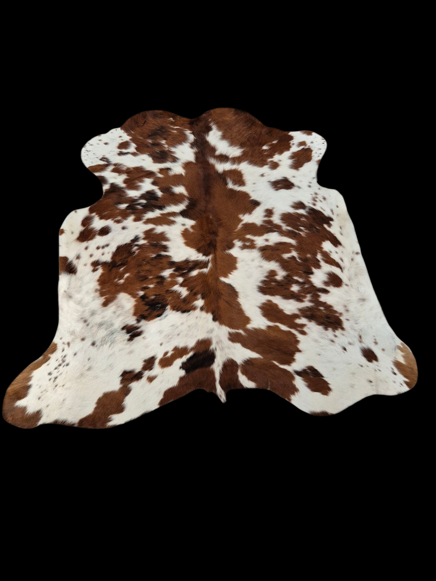 Cowhide rug 6'2" x 6' (R#3)