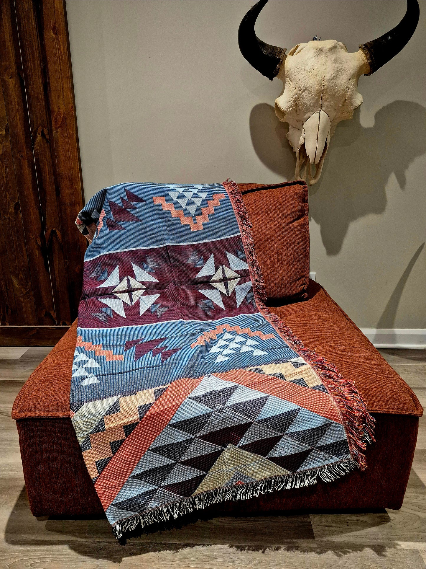 Southwestern cotton throw #14