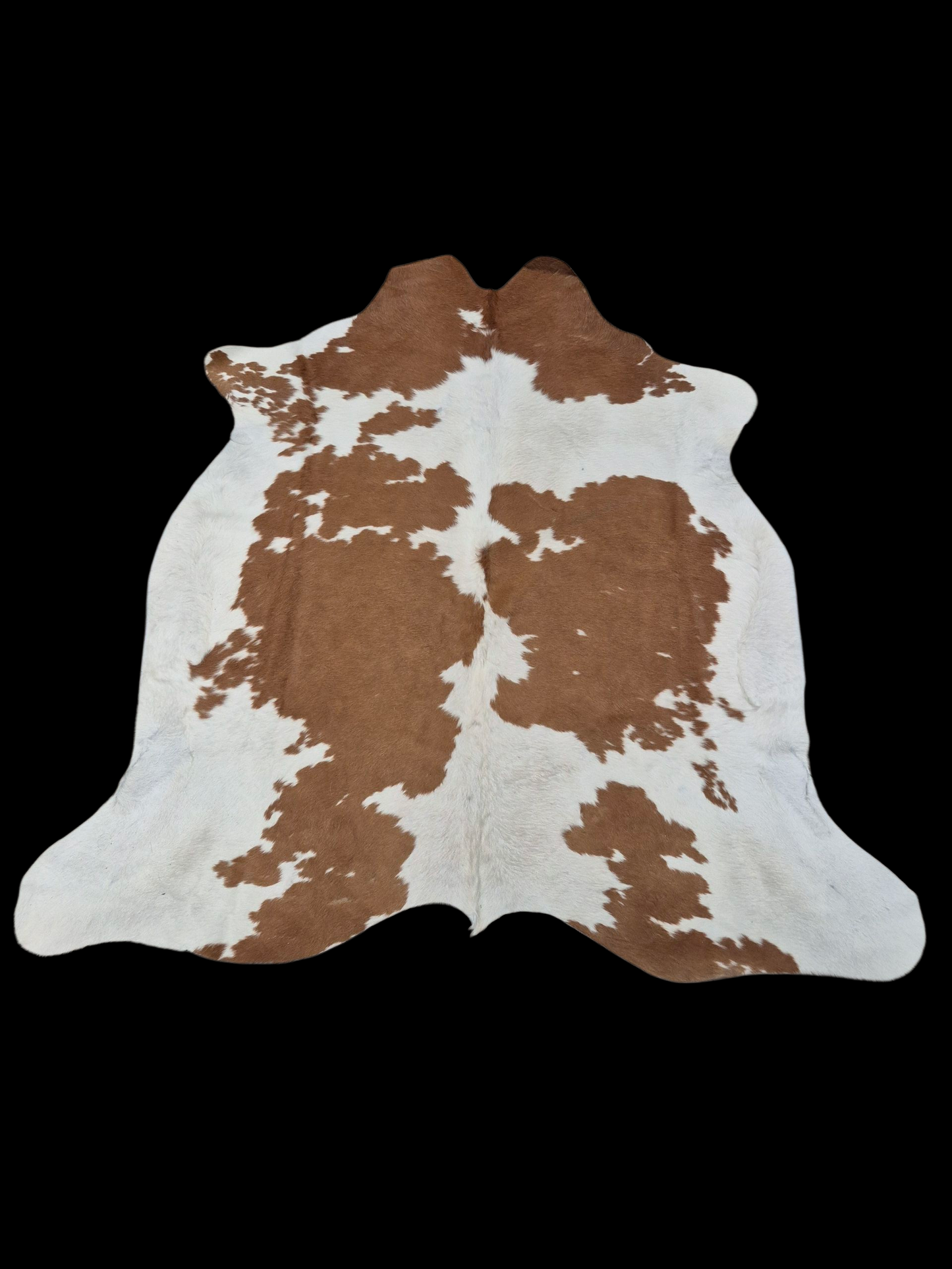 Cowhide rug 6'7" x 6'6'' (R#107)