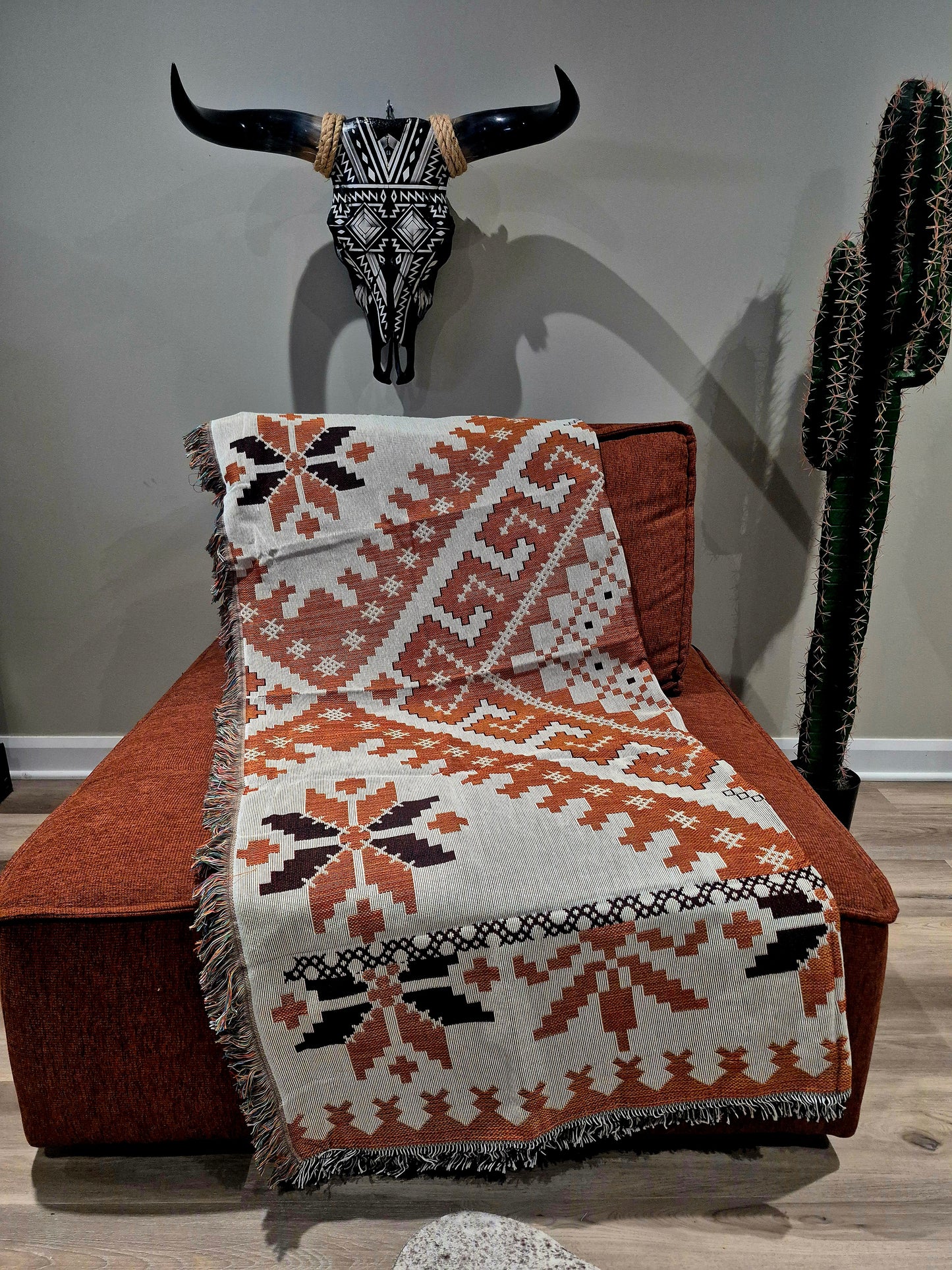 Couverture en coton [Southwestern]