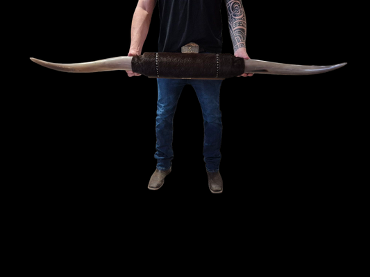 Mounted  Horns - Texas Longhorn (4'3") C#47