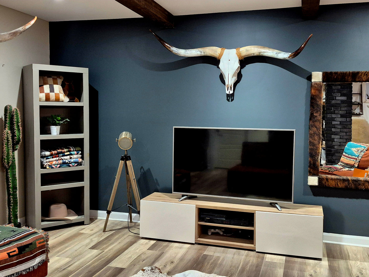 Cow Skull Texas Longhorn (5'4") A#76