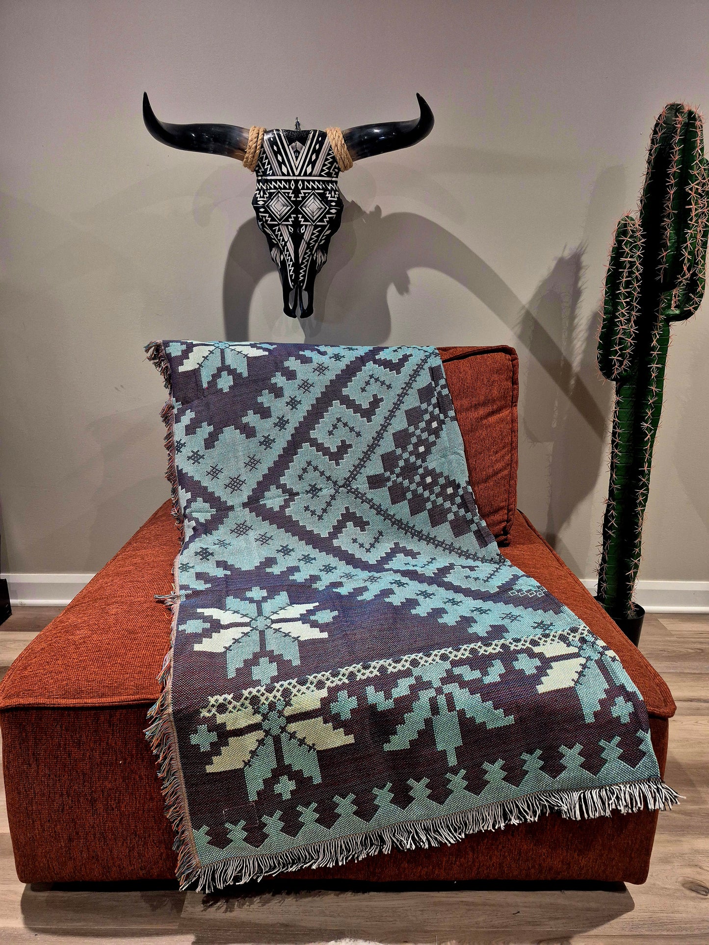 Couverture en coton [Southwestern]