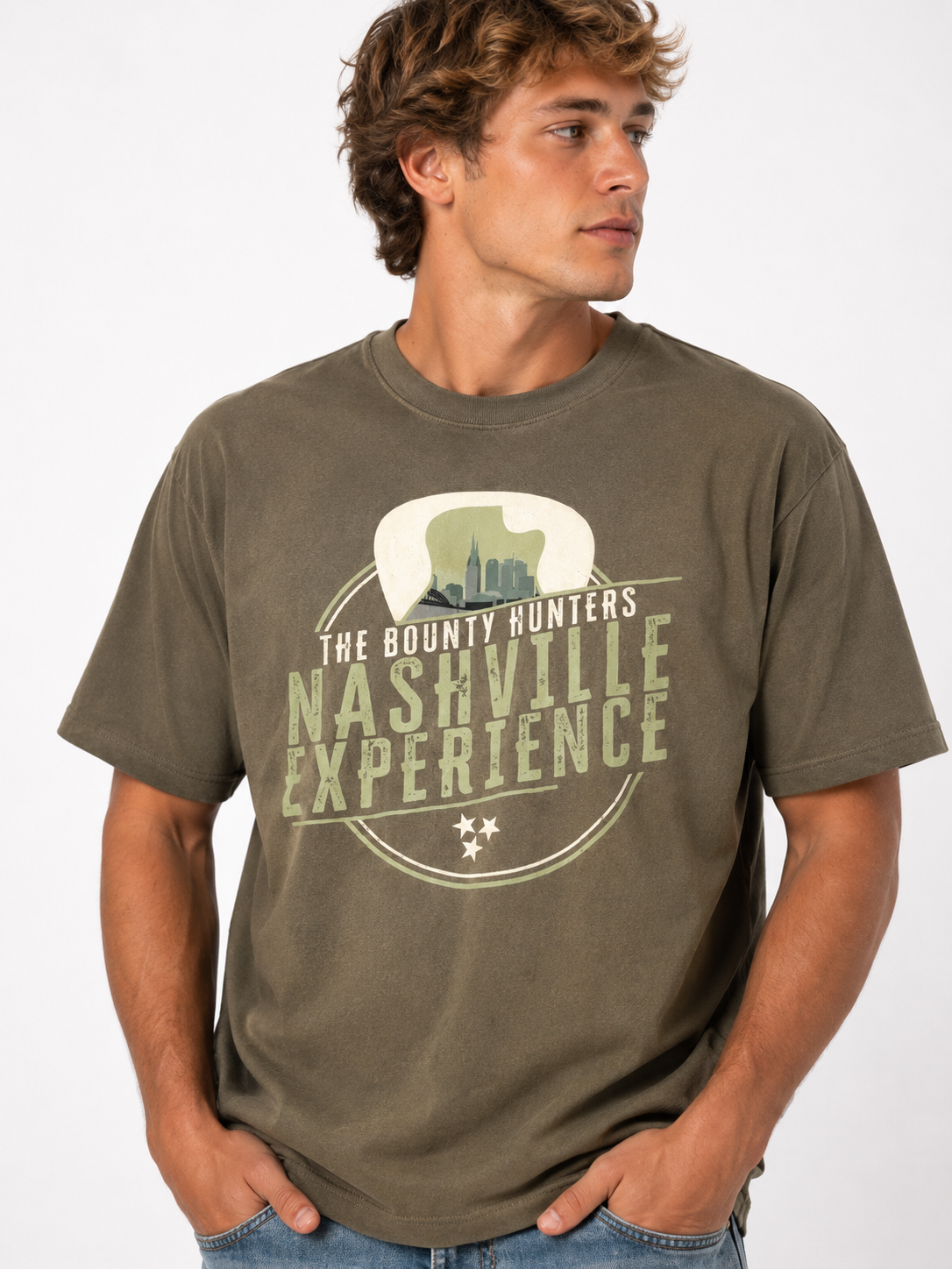 Bounty Hunters x Shack Story | Green T-Shirt | Unisex