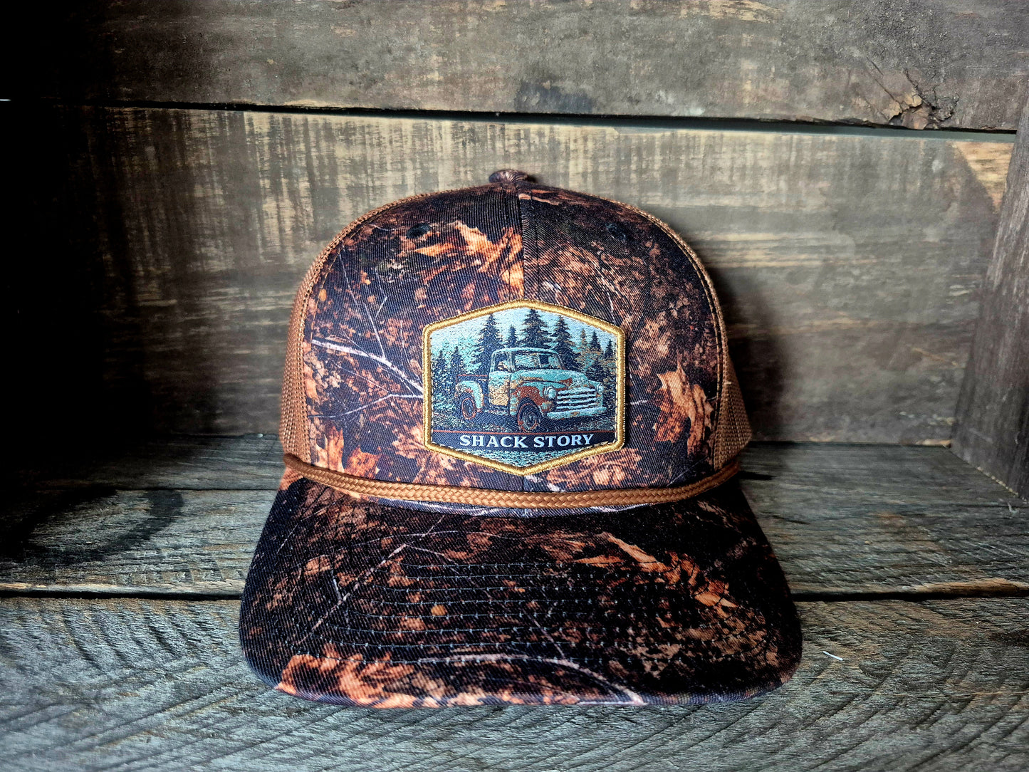 Cap | Fat Fender Patch | Camo
